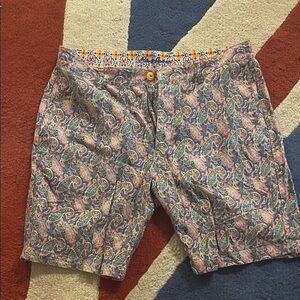 Robert Graham Multicolor Paisley Flat Front Shorts